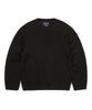 THISISNEVERTHAT Loose Gauge Knit Crew Black
