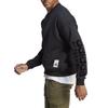 adidas Logo Print Sweatshirt Herren Sweatshirt Schwarz IA9363