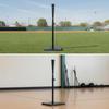 Batting Tee with Square Base Heavy-Duty Adjustable Stable Stand for