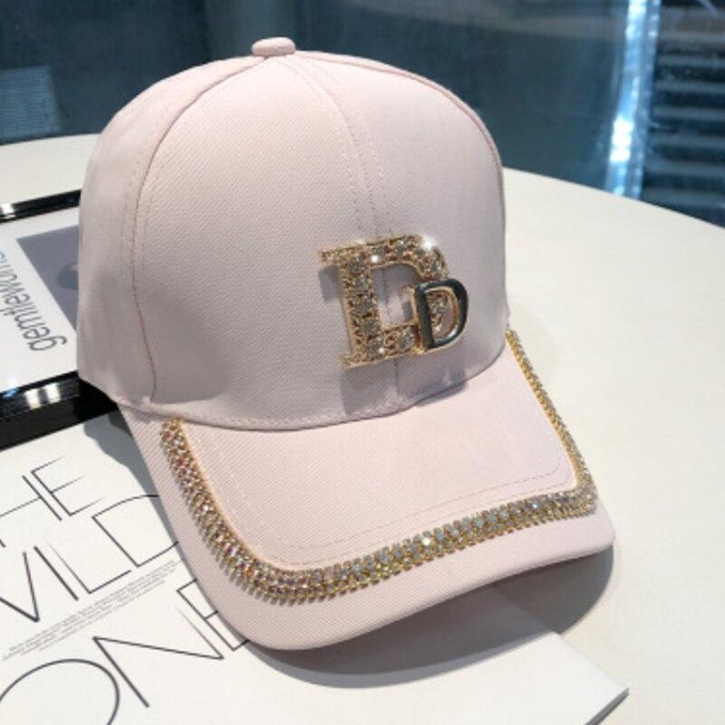 D Baseball Cap Women rhinestone trend 