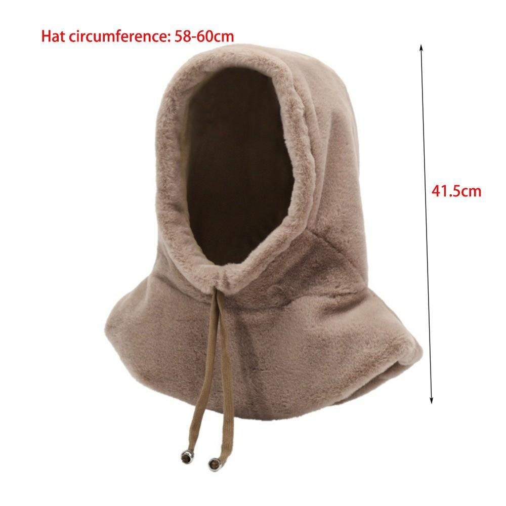 Warm Pullover Cap Coldproof Hooded Hat New Ear Protection Hat Outdoor Sports