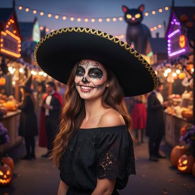 Beach Hats Ethnic Style Sombrero Hat Rolled Up Brim Breathable Mexico Hat Cosplay Adult Mexican Caps Costume Accessories