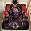 1pz Coperta in Flanella con Stampa The Warriors, Alta qualità Confortevole per Tutte le Stagioni, Decorazione per la Casa, Calore e Comfort, Perfetta per Regali di Natale216
