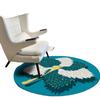 Large Area Living Room Round Rugs Home Bedroom Decor Bedside Carpet Simple Room Decoration Rug Study Cloakroom Carpets Washable