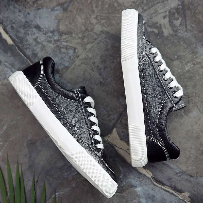 2025 Summer New Low-top Trend Versatile White Shoes Casual Trendy Shoes Canvas Board Shoes Little White Men's Shoes Sports Cloth Shoes