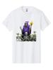 Grim-Reaper-Mit-Skeletten Herren Grafik-T-Shirt, 100% Baumwolle, Lässige Sommerkleidung