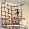 Hamster Swing Parrot Climbing Rope Net Ladder Hanging Rope Hammock