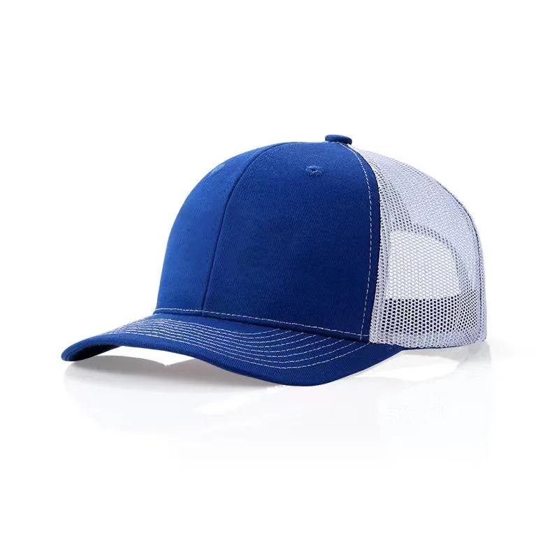 Custom Logo Print Embroidery Microbend Brim Snapback Hats New Adult Casual Acrylic Sports Mesh Hat Women Men Tennis Baseball Cap