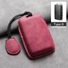 Fit For Mazda 3 Axela Key Fob Case Cx5 Cx4 Attila Cx50 Travel Cx30 Genuine Leather Auto Key Fob Mount Case Flip Flop Key Ring Automotive Auto
