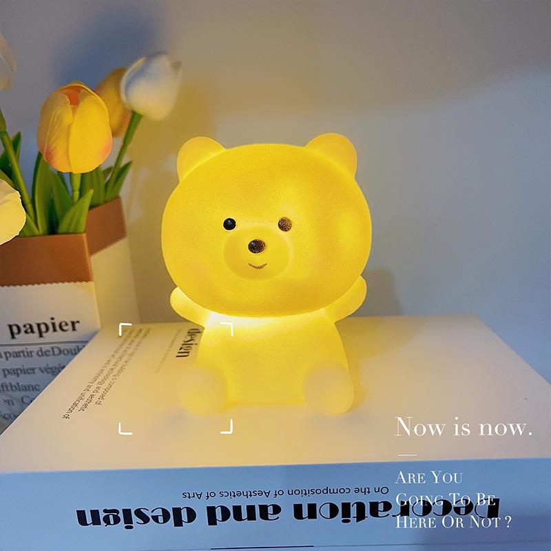 Veilleuse Cartoon Journée des Enfants Vinyle Lampe de Chevet Ornements Cadeaux Créatifs