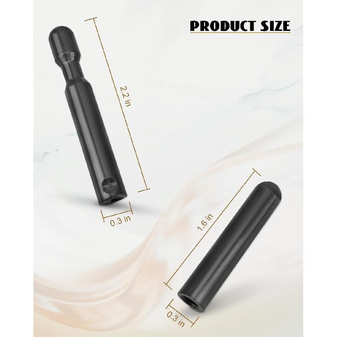 Door Lock Knob Post Pull Pin D9ZZ-6621850-B FODZ-5421850-A, Front and Back Door Lock Knobs Fit for Ford Models, 2PCS