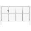 Steel Gate 350 X 150 Cm Silver