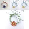 Stylish Ins Women Daisy Hair Rope Featuring Korean Rubber Band And High-elastic Design