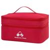 Large Capacity Travel Medicine Bag - Double Layer Portable First Aid Storage
