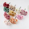 12Pcs Artificial Flowers Silk Tea Rose Wedding Bouquet Wreath Scrapbooking for Home Valentine Decoration Diy Holiday Accessories