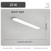 Household LED Ceiling Light Modern Minimalist Strip Cloakroom Aisle Balcony Light Corridor Hallway Nordic Master Bedroom Lights