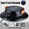 Retro Portable Camping Lantern Waterproof Emergency Light 3 Modes Hanging Tent Lamp Outdoor Hiking Rechargeable Flashlights