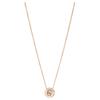 Accessories Series Open Stone Necklace Women Necklace Rose-Gold F54514-RGD