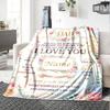 Dad'S Love And Appreciation Multipurpose Blanket Ultrasoft Versatile For Sofa Couch Office Bed Picnics Four Seasons Multipurpose Modern Perfect Gift