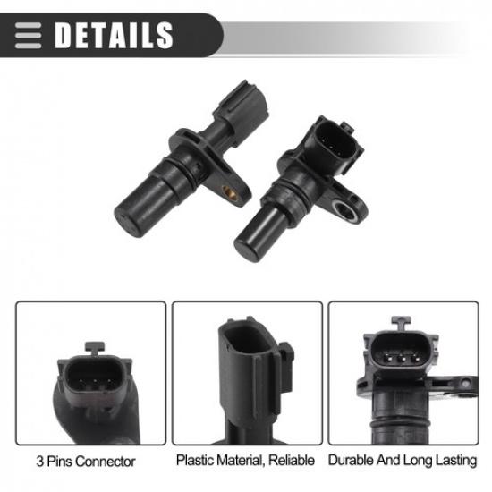 Pack of 2 for Nissan Altima 2007- Automatic Transmission Input Speed Sensor