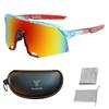 VAGHOZZ Unisex UV400 Sports Sunglasses MTB Cycling Eyewear Outdoor Bicycle Goggles with Box for Men And Women