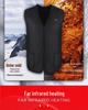 Smart USB Heated Vest with Graphene Lining - Adjustable Temperature Electric Waistcoat