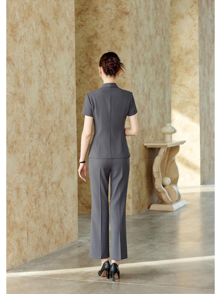 Women's Elegant Suit Jacket - 2026 Formal High-End Receptionist Workwear Set