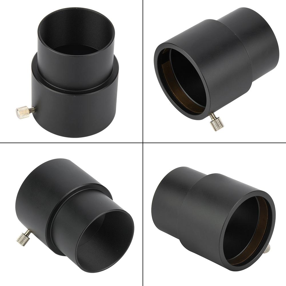 2inch Durable Telescope Eyepiece 40mm Extension Tube M48 Thread Adapter Black