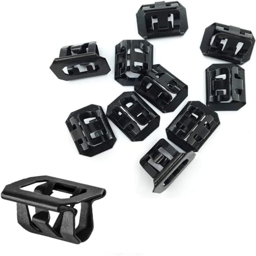 

30 шт. зажимов для крепления передней решетки, 15078238 700-053 черные зажимы, сменные автомобильные аксессуары, запчасти для GM, Silverado, Colorado