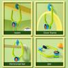 Doorway Pingpong Training Equipment Door Pingpong Game Set for Home Use with Bats and Balls for Pingpong Beginners