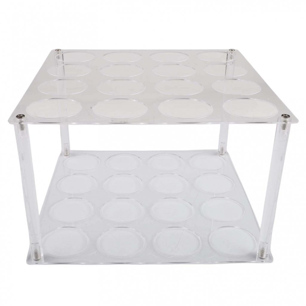 Easily Assemble Removable Vinyl Roll Storage Rack with 32 Holes Available