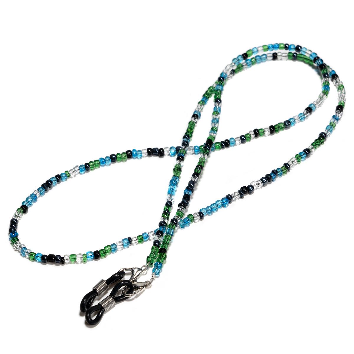 

Многофункциональное ожерелье из бисера и шнурок для очков/маски