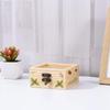 1/3pcs 3.5'' X 3.5'' X 1.8'' Gift Wrapping Wooden Box Wooden Household Storage Box  Bedroom