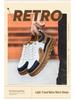 Men's Waterproof Leather Slip-on Casual Sneakers, Autumn Fashion, Versatile Thick-soled Sport Shoes