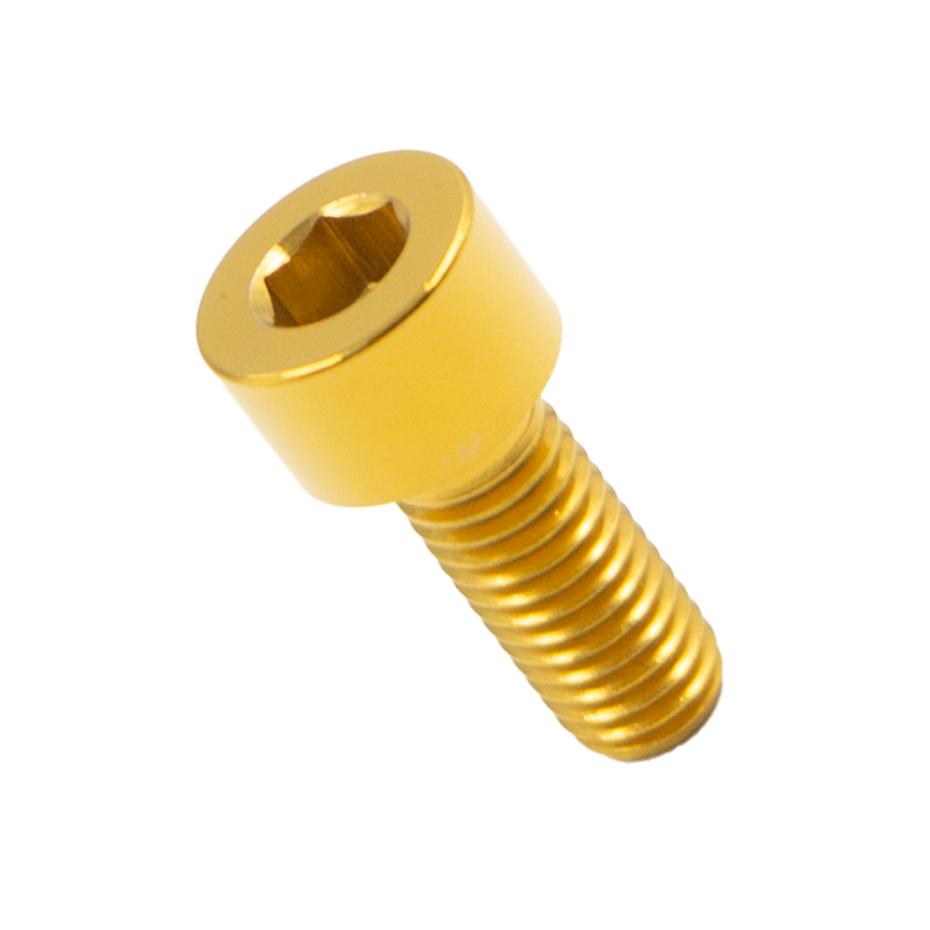 Titanium Bolt M6 Hex Socket Upgrade Screws for Bicycle Motorcycle Scooter - Lengths 10-60mm