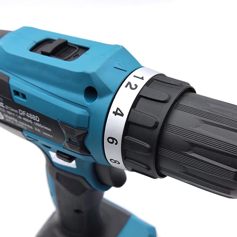 Taladro atornillador inalámbrico Makita DF488D 18V enchufe CN (adaptador incluido)