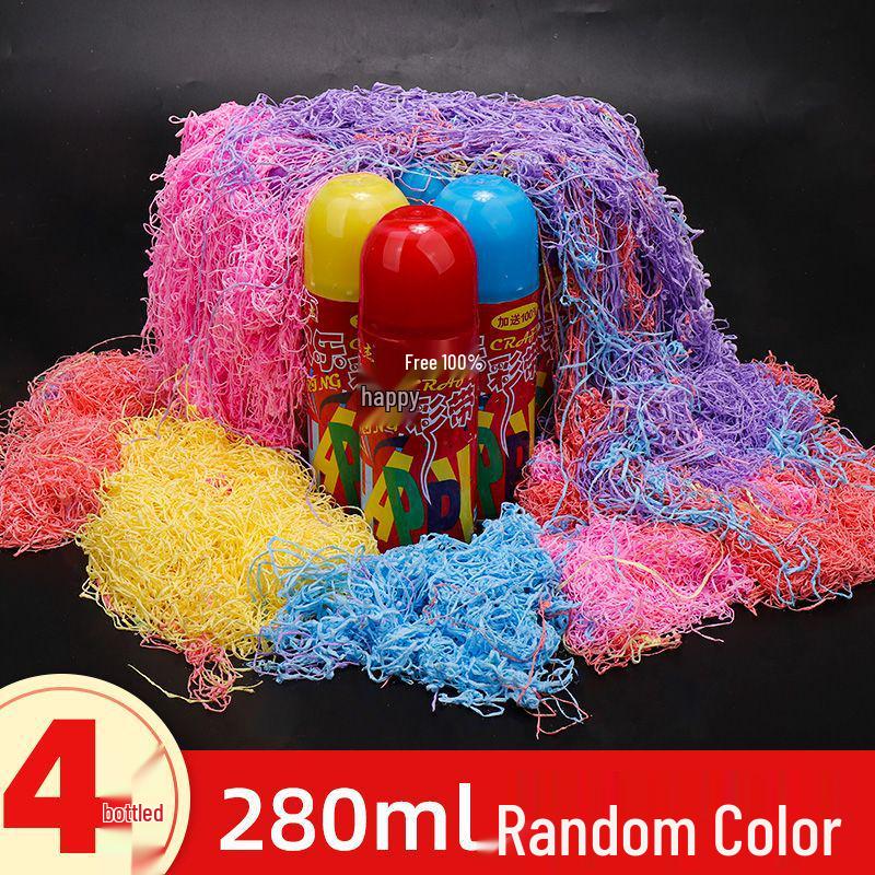 Праздничный Свадебный Ленточный Спрей: Шелковый цветок и цветные ленты