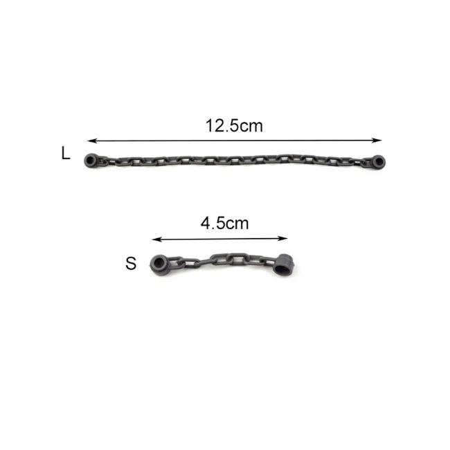 10Pcs/set Chain Bricks Military Building Block City military Scene Accessory MOC DIY Parts 30104 92338 chain Toys For Children