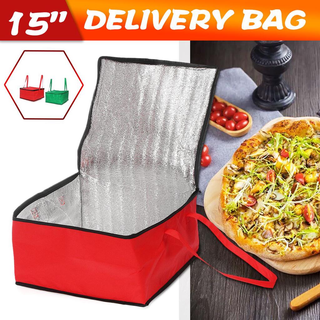 17/'/' Waterproof Handheld Delivery Food Pizza Delivery Bag Picnic Cloth Storage