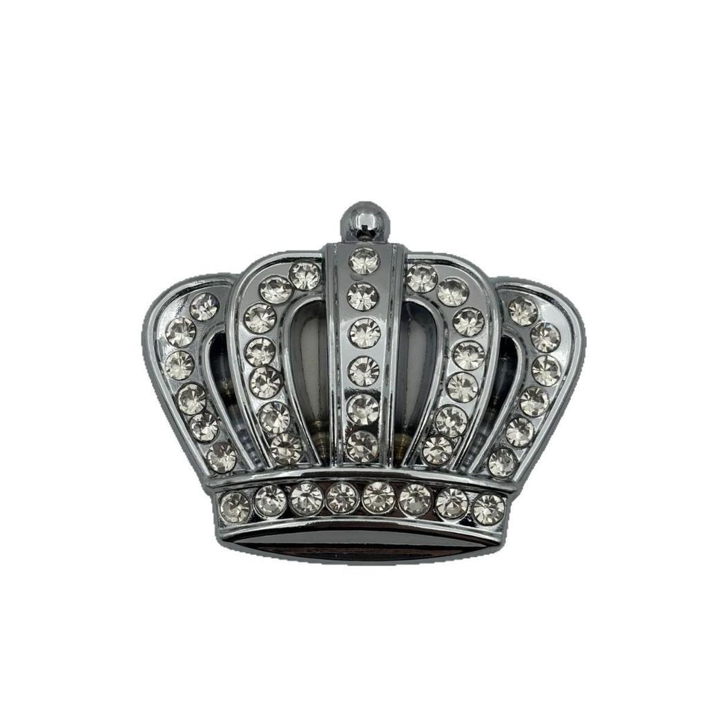 Rhinestone Crown Car Metal Badge for Hood or A-pillar
