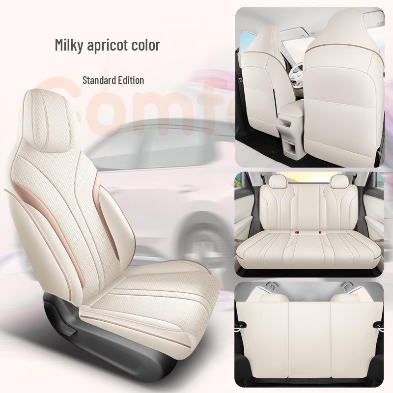 Wuling Bingo S Perforated Leather Wear-Resistant Cute Cartoon Full Coverage Car Seat Cushion