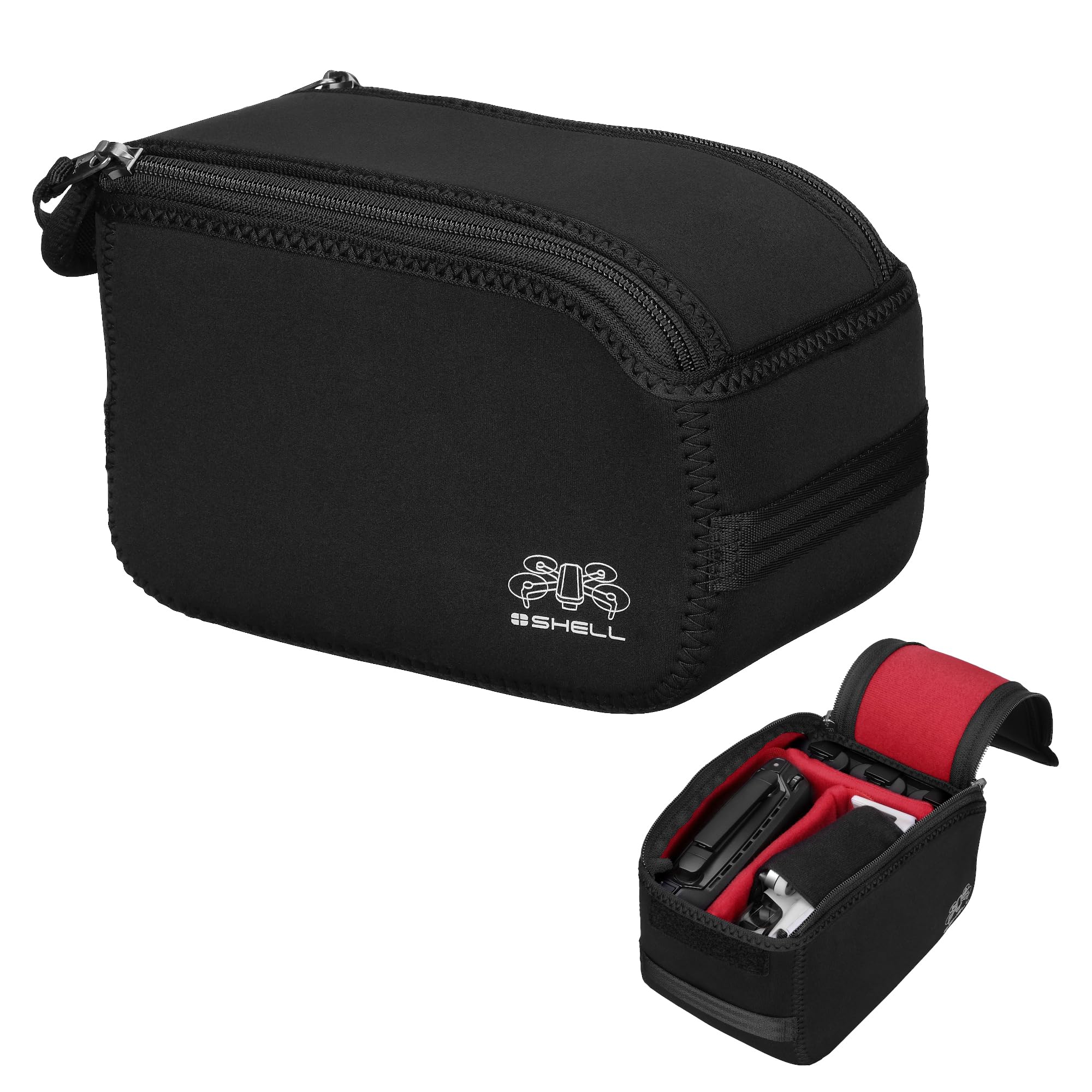 

HAKUBA Camera Gadget Drone Inner Inner Pouch for Small Video and YASPSDIC 4977187215847 Pouch, Pouch, Case, Drones, Cameras, Gadgets, More, чорний