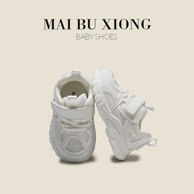 

MAIBUXIONG Детская спортивная обувь Весна и лето Новый Ребенок Дышащие Папины Туфли Малыш Мальчик Обувь Девочки; Сетчатая обувь.