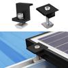 4/10 Stück Solarmodul-Stütz Zubehör Aluminiumlegierung Endstück