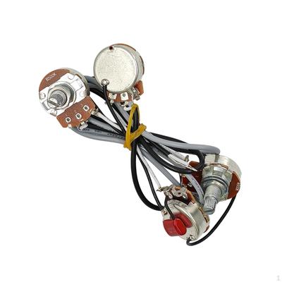 Electric Guitar Wiring Harness Kit Convenient To Use with 500K Potentiometer