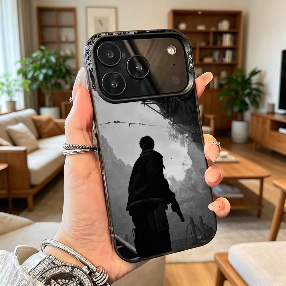 GAME R-Resident Evil Phone Case For iPhone 17,16,15,14,13,12,11 Plus,Pro Max,XS,Colorful Silver Black Cover
