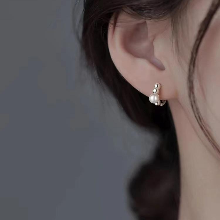 2024 New Style Pearl Earrings | 925 Sterling Silver Studs | Light Luxury Women's Jewelry