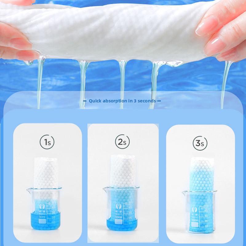 Disposable Facial Towel Roll-style Thick Beauty Facial Wipe for Both Dry and Wet Use, Makeup Removal and Face Cleansing Towel