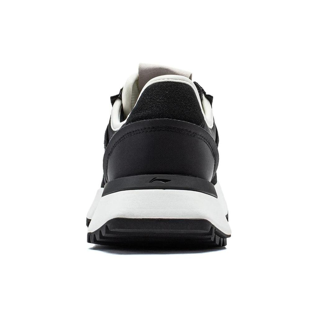Li Ning 001 Vntg Lightweight Abrasion Resistant Low top Running Shoes Women's Black AZGT034-2