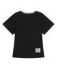 Koiliseu [U-Neck] Laura Small Logo Contrast U-Neck Short Sleeve T-Shirt (10 Colors)
